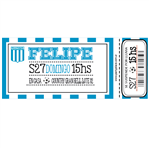 Invitación ticket Racing Pers